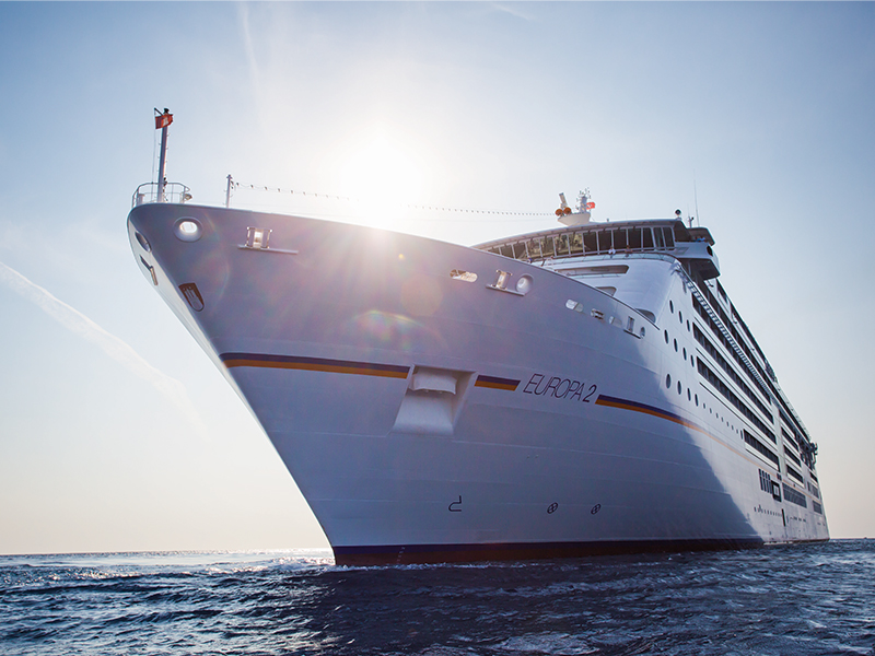 Bow of EUROPA 2