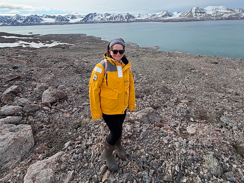 Jane in Svalbard quark