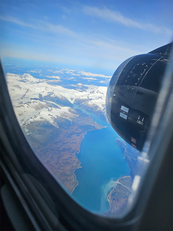 Antarctica flight